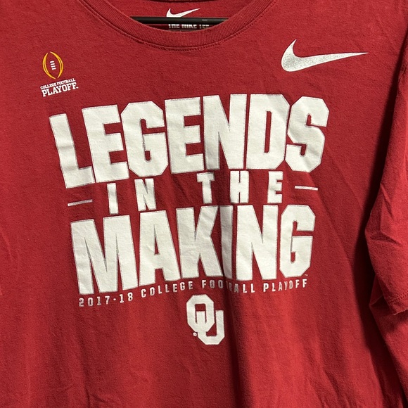 Nike Maroon Legends Graphic Tee - Picture 2 of 4